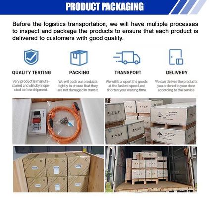200Ah 300Ah 400Ah 500Ah 48V Lifepo4 Bataryası Tümü Bir Inverter ve Fosfat Montajı