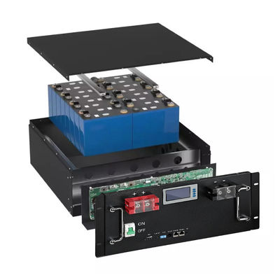 LiFePO4 280Ah 48V Rack Montajlı Lityum Pil 14Kwh Solar Ev Enerji Depolama Sistemi için