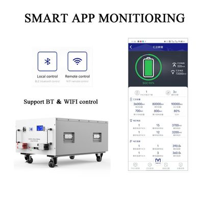 280Ah 51.2V LiFePO4 Ev Güneş Enerjisi Sistemi için Güneş Lityum Pil 15kwh OEM