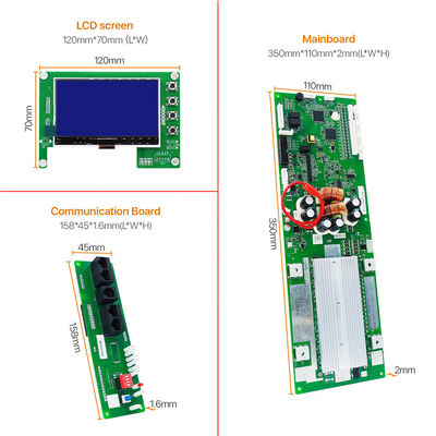 16S 48V Akıllı BMS Güneş Sistemi Depolama 100A 200A LiFePO4 Pil Yönetim Sistemi