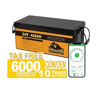 24V 50Ah 60Ah 100Ah 200Ah 230Ah 300Ah 400Ah 460Ah Demir Lityum LifePo4 Pil BMS ile