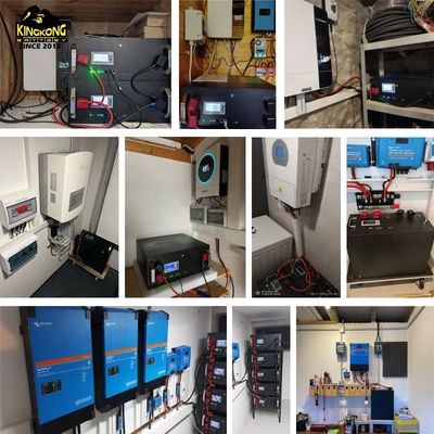 OEM 51.2V 15Kwh Güneş Inverteri LFP4 LiFePO4 48V 300Ah Paralel Max 32 Paralel