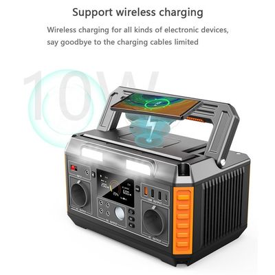 Lityum iyonlu pil ve 520WH çıkışlı özelleştirilebilir 700W taşınabilir güneş enerjisi santrali