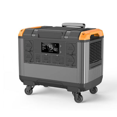 LiFePO4 Bataryası EU 230V Ev UPS 3000W Kamp ve Acil İhtiyaçlar için Güneş Jeneratörü