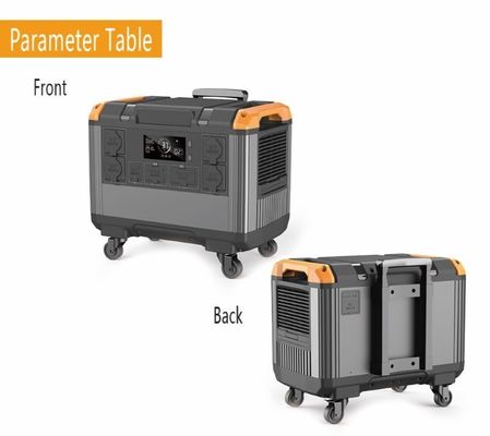 LiFePO4 Bataryası EU 230V Ev UPS 3000W Kamp ve Acil İhtiyaçlar için Güneş Jeneratörü