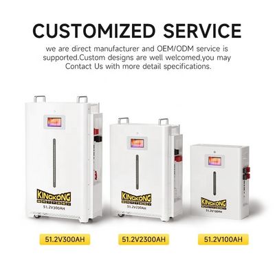 Solar Lifepo4 Bataryası 48V 100Ah 200Ah 280Ah