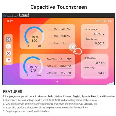 Solar Lifepo4 Bataryası 48V 100Ah 200Ah 280Ah