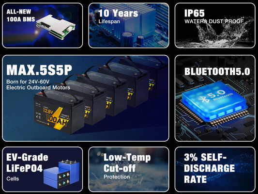 Derin Dönemli YaşamPo4 Lityum İyon Pil