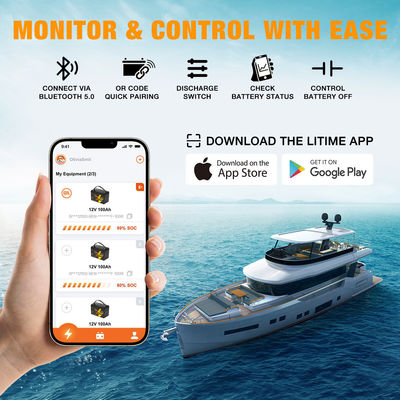 Derin Dönemli YaşamPo4 Lityum İyon Pil