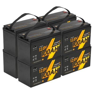 12V 12.8V 24V 48V Volt 100Ah 120Ah 200Ah 300Ah 400Ah Şarj edilebilir Lifepo4 Derin Döngü Li Lityum İyon Pil Paketi Sızdırılamaz