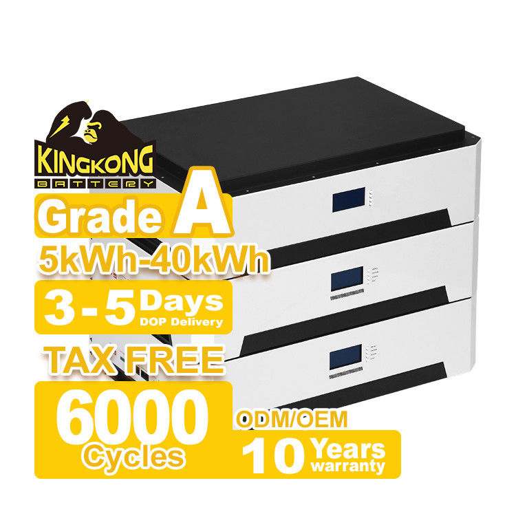 Growatt 51.2v 10kwh 20kwh 30kwh 50kwh Lifepo4 Lityum Ion Ev Güneş Sistemi Yüklenebilir