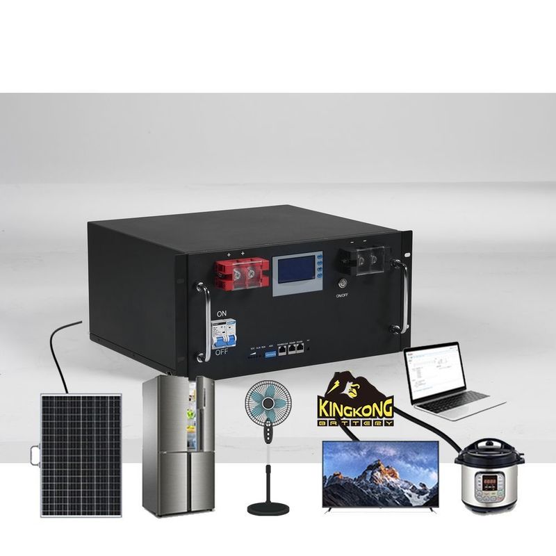 LiFePO4 280Ah 48V Rack Montajlı Lityum Pil 14Kwh Solar Ev Enerji Depolama Sistemi için