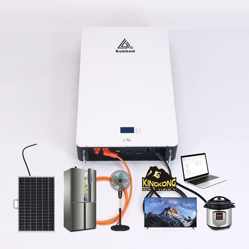 Şebeke dışı Ev Enerji Depolama 48V 200ah 10Kwh 12v 300ah WIFI ile Lityum Ion Li Ion Piller