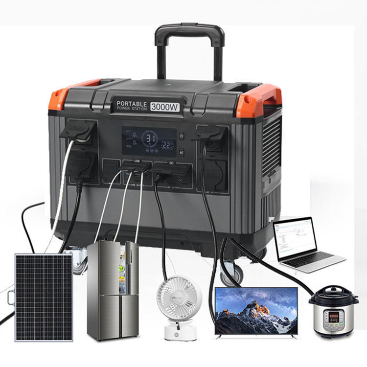 200W çıkış çıkış voltajı olan taşınabilir güneş jeneratörü MAX 250W KKH - Araca monte edilmiş