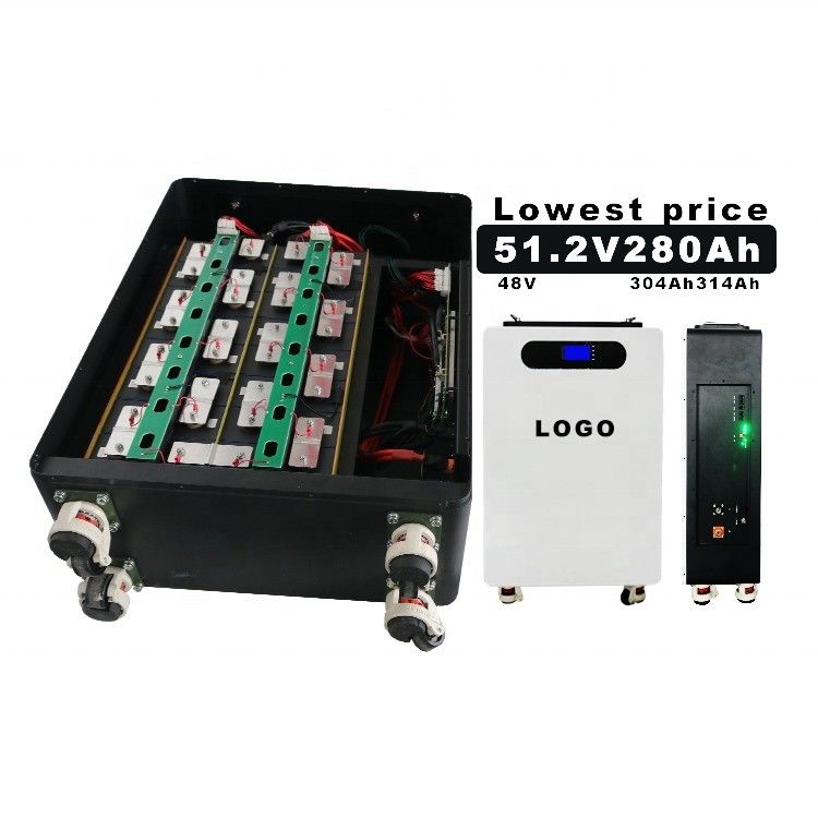 24V 48V 230AH 280AH 16s Özel OEM Kutusu için DIY Pil Kutusu 15kwh Lifepo4 Pil