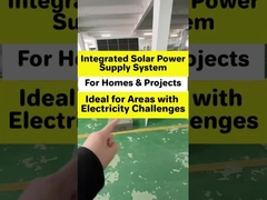 Bu tam bir güneş enerjisi kaynağı sistemi. ve özelleştirilebilir, ev ve proje kullanımı için uygun