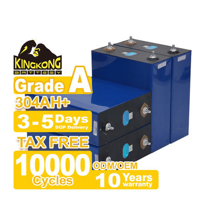 KingKong Bataryası OEM/ODM 304ah 320ah Lf280k 3.2v 280ah Enerji Depolaması Lifepo4 Bataryası