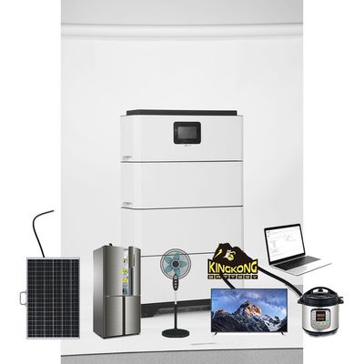 Bölünmüş HV Yüklü Pil 15kWh 20kWh 30kWh Güneş Enerjisi Depolama Sistemi için 51.2v 100ah