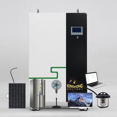 Duvar Montajlı 51.2V 48V 280Ah 304Ah Lityum Pil Depolama Şebeke Dışı Güneş Sistemi