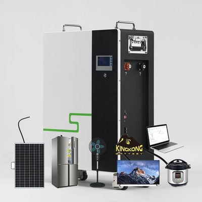 48V Duvar Montajlı Ev 100Ah 280Ah 300Ah Lifepo4 Pil Paketi 51.2V 5Kwh 10Kw 15kwh