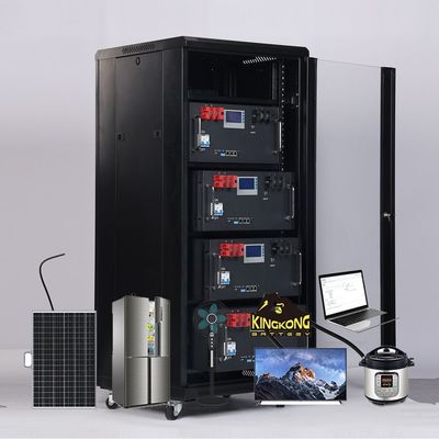 Özel Boyut 48v Rack Mount Lityum Bataryası Ev Rack Güneş Enerjisi Depolama Çözümü