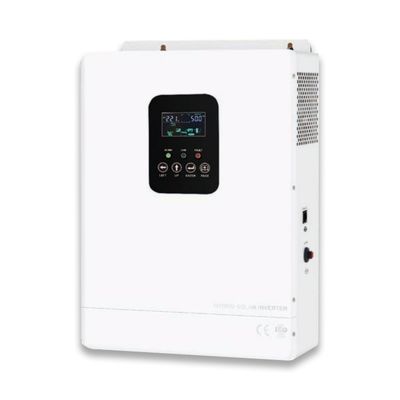 24V 48V Saf Sinüs Dalgası Hibrit Güneş Inverteri 4 6KW 7KW 8KW 10KW Çift Çıktı 420*310*110M