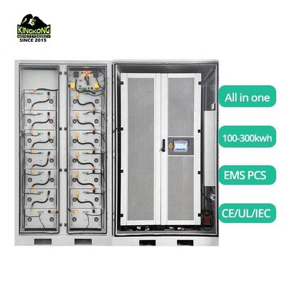 200kw 300kw 200kwh 500kw Güneş Bataryası 150kw 6m PV Kablo Hibrit Enerji Depolama Sistemi