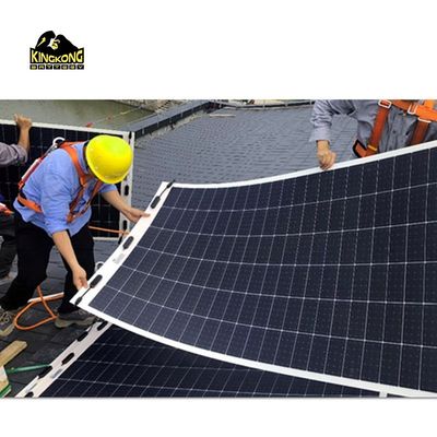 166mmx166mm Hücre Boyutu Yarım Esnek Güneş Paneli 500W OEM/ODM Uluslararası Alıcılar için